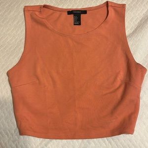 Forever 21 Orange Crop Tank